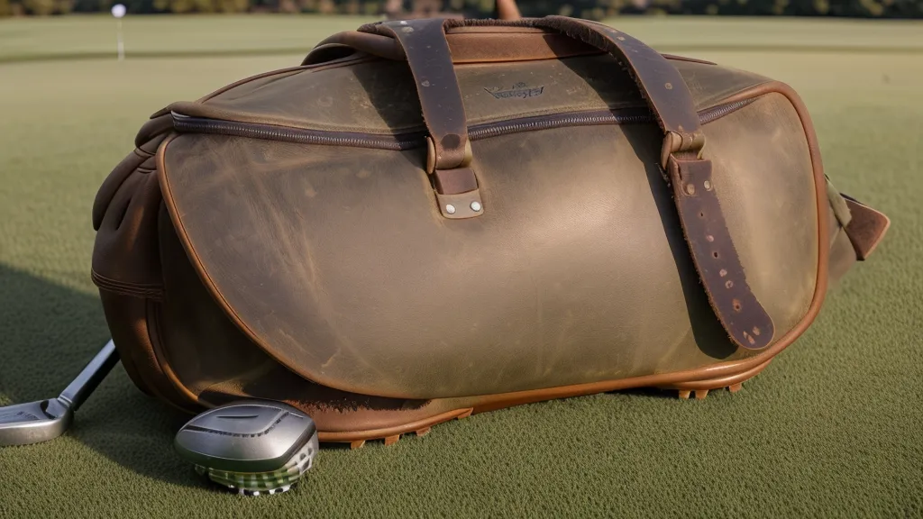 Golfer's perspective of a golf glove and performance shirt sleeve against a desert backdrop.