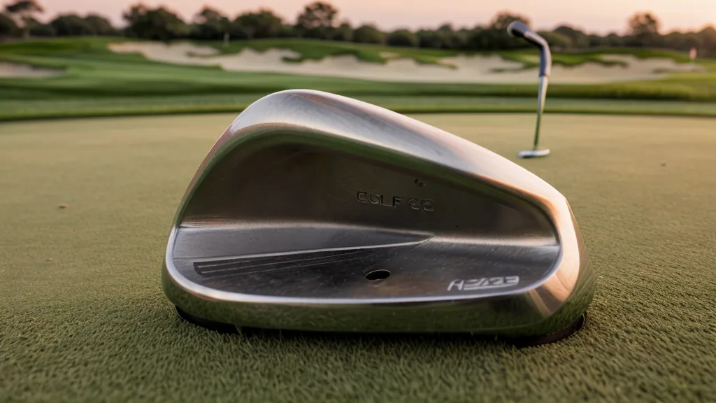 Titleist T150 iron face and tungsten weighting, the more compact side of the T-Series forgiveness lineup